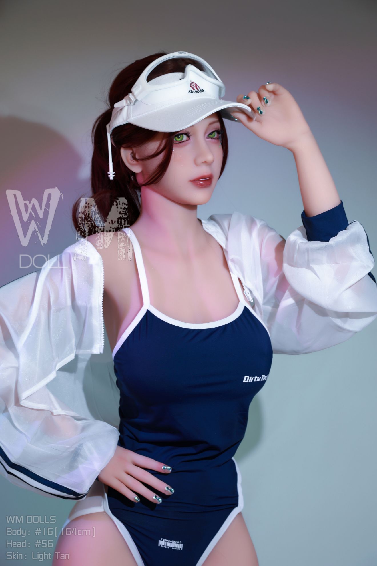 Picture of 5ft38/164cm D cup TPE Full Body Sex Doll - Elena