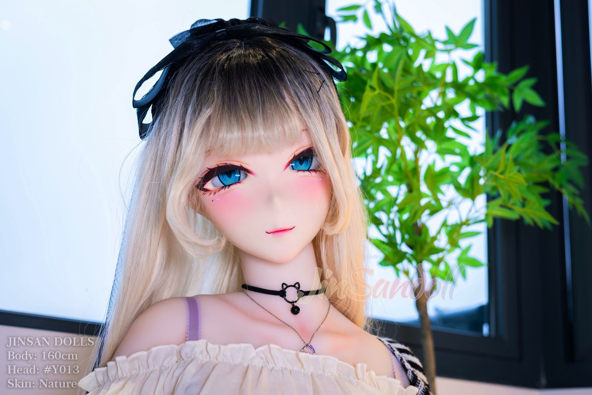 Picture of 5ft3/160cm H Cup TPE Anime PVC HeadHentai Sex Doll - Sylvia