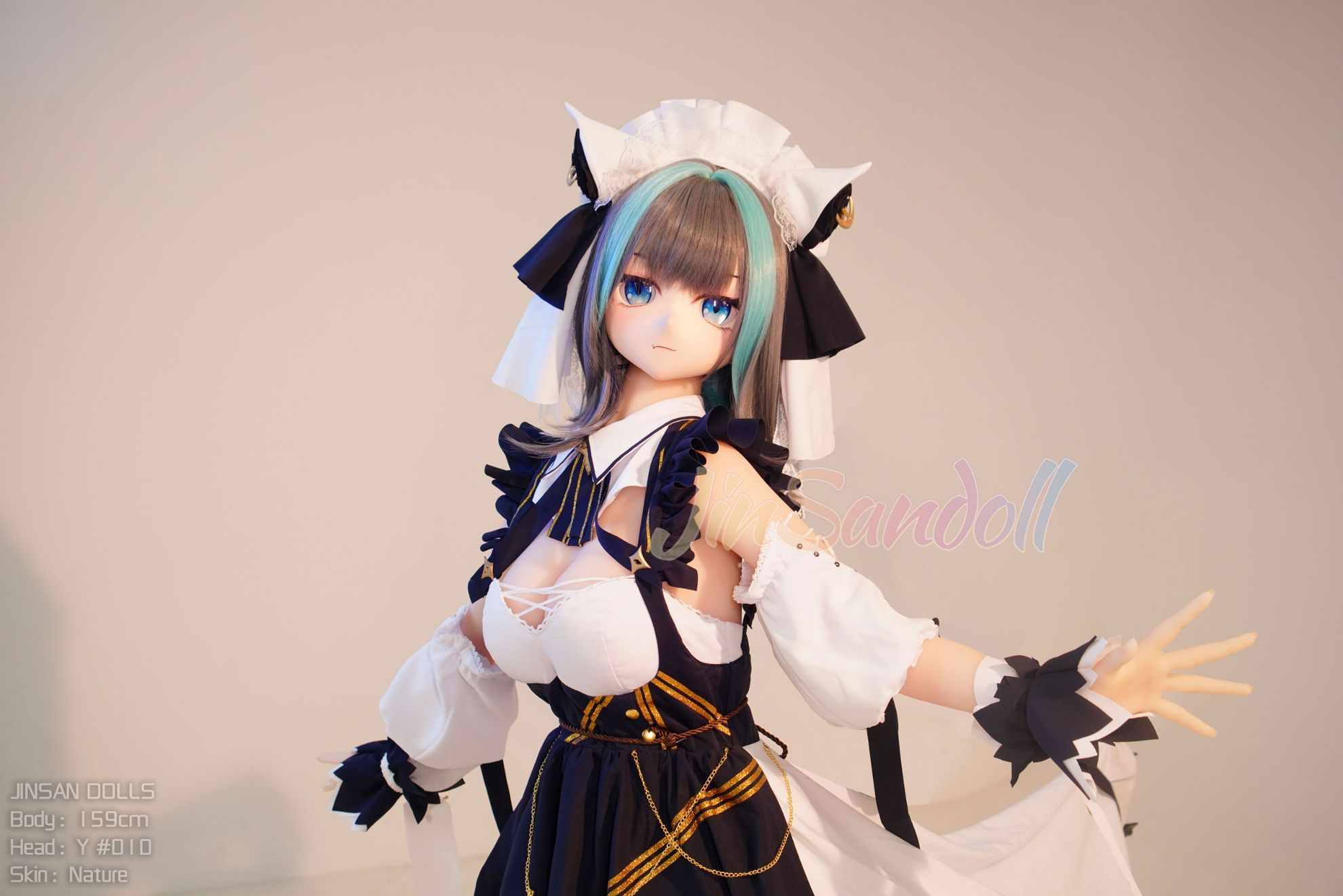 Picture of 5ft3/159cm B Cup PVC Head Anime TPE Sex Doll - Yukio