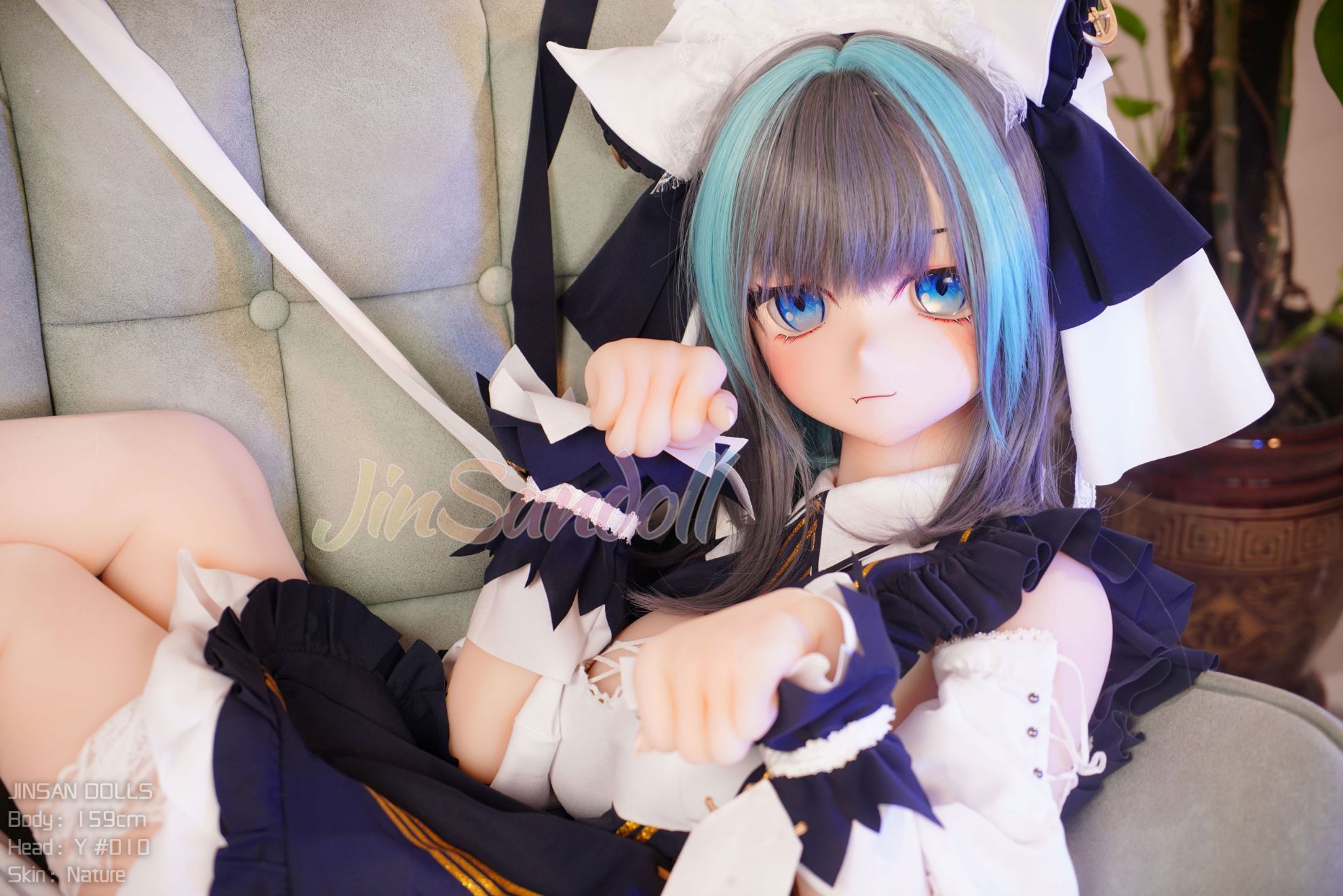 Picture of 5ft3/159cm B Cup PVC Head Anime TPE Sex Doll - Yukio