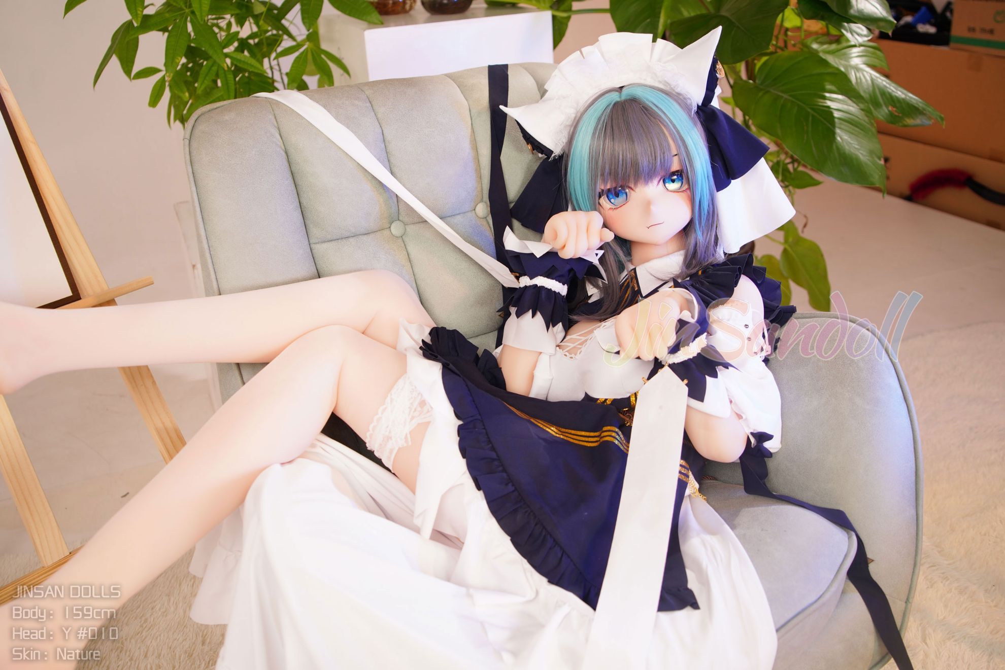 Picture of 5ft3/159cm B Cup PVC Head Anime TPE Sex Doll - Yukio