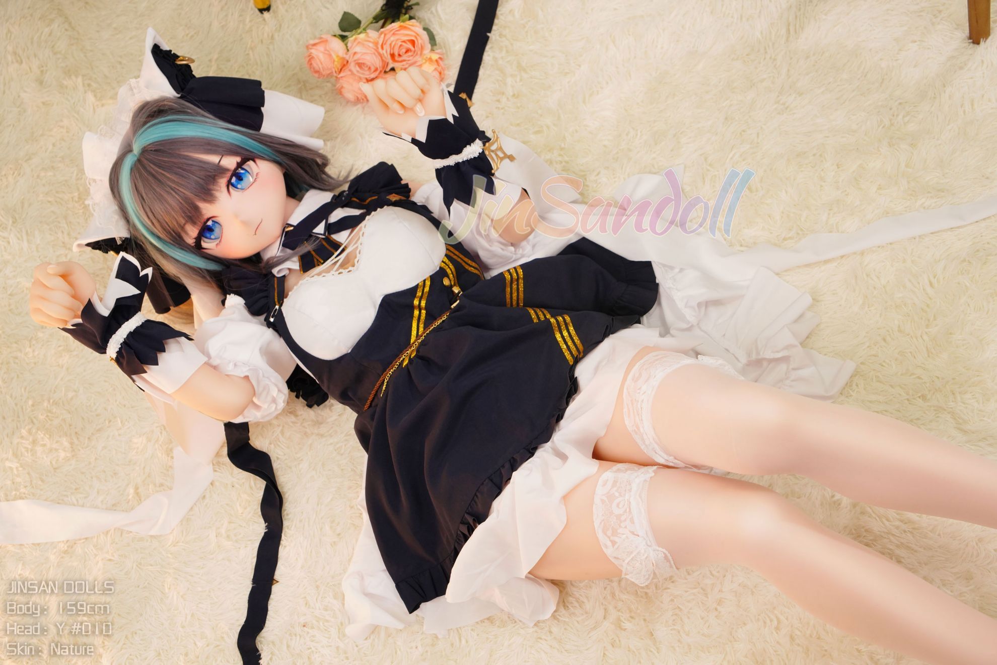 Picture of 5ft3/159cm B Cup PVC Head Anime TPE Sex Doll - Yukio