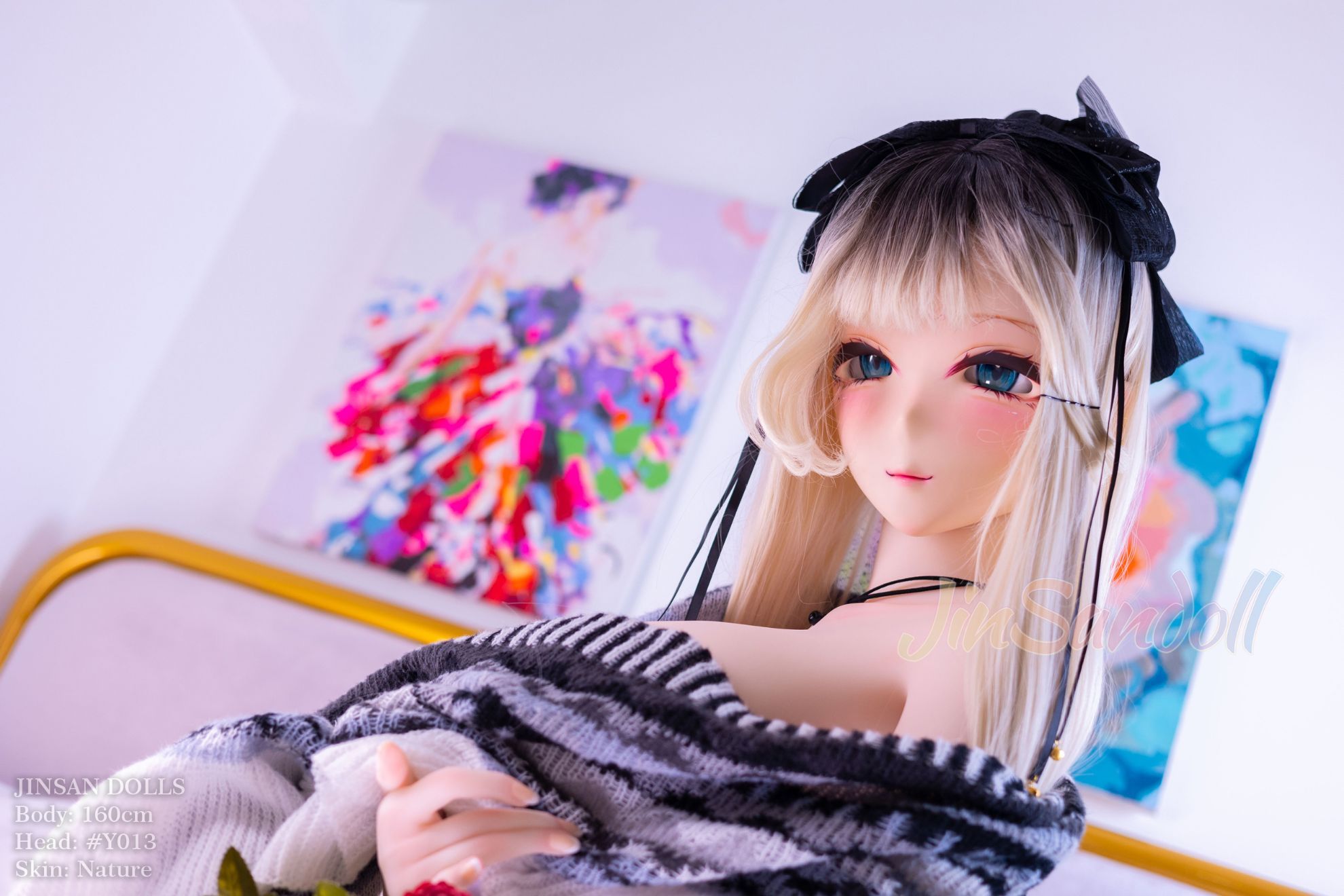 Picture of 5ft3/160cm H Cup TPE Anime PVC HeadHentai Sex Doll - Sylvia