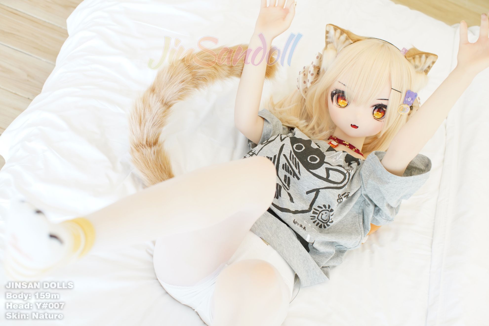 Picture of 5ft3/159cm B Cup PVC Head Cute AnimeTPE Sex Doll - Ayano