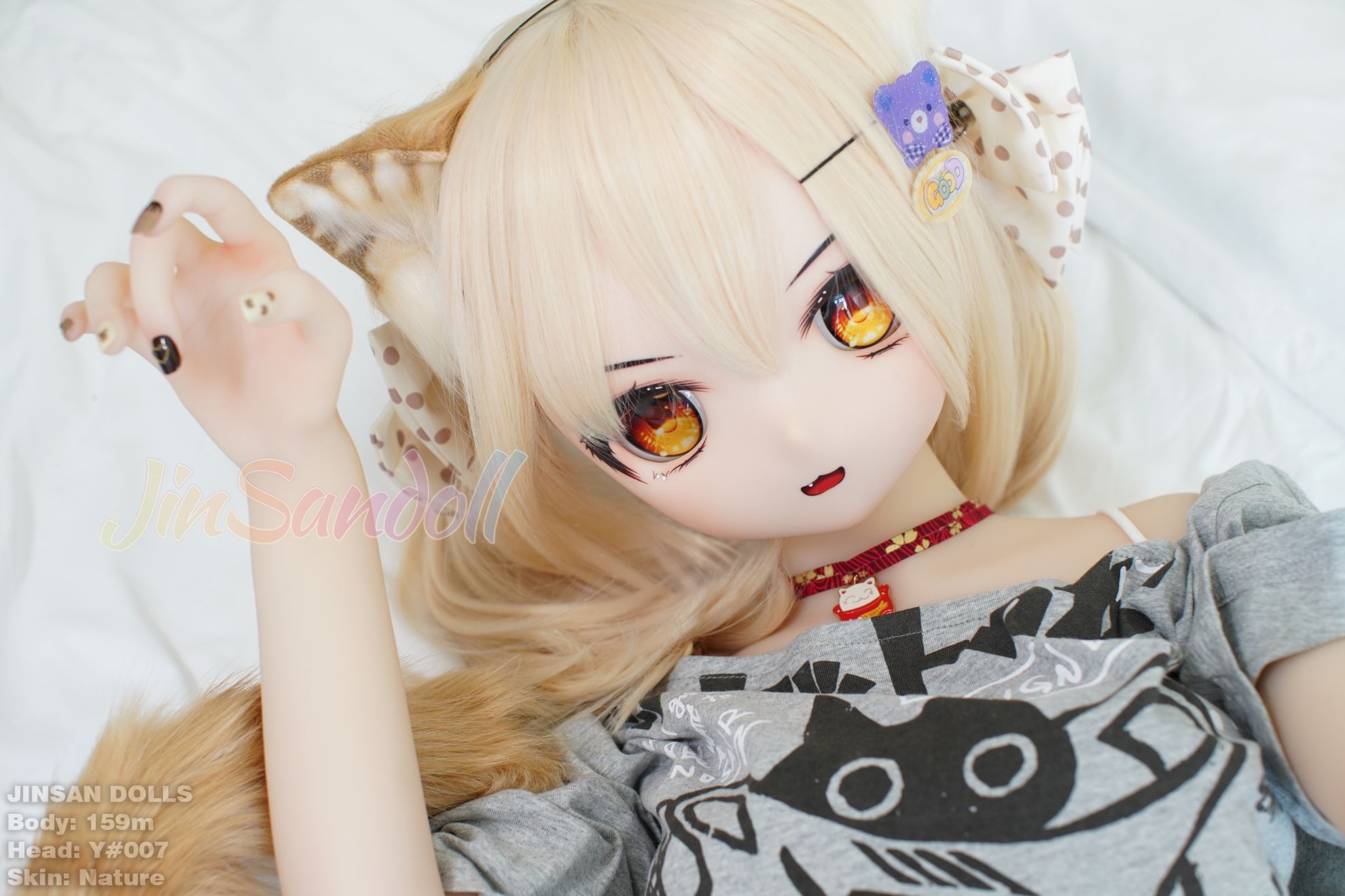 Picture of 5ft3/159cm B Cup PVC Head Cute AnimeTPE Sex Doll - Ayano
