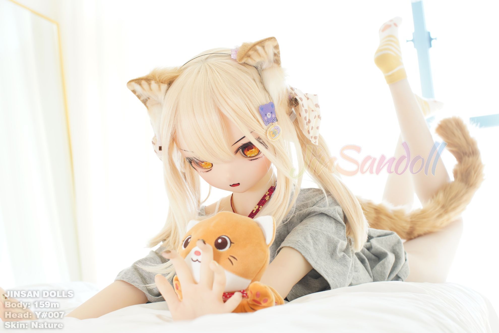 Picture of 5ft3/159cm B Cup PVC Head Cute AnimeTPE Sex Doll - Ayano