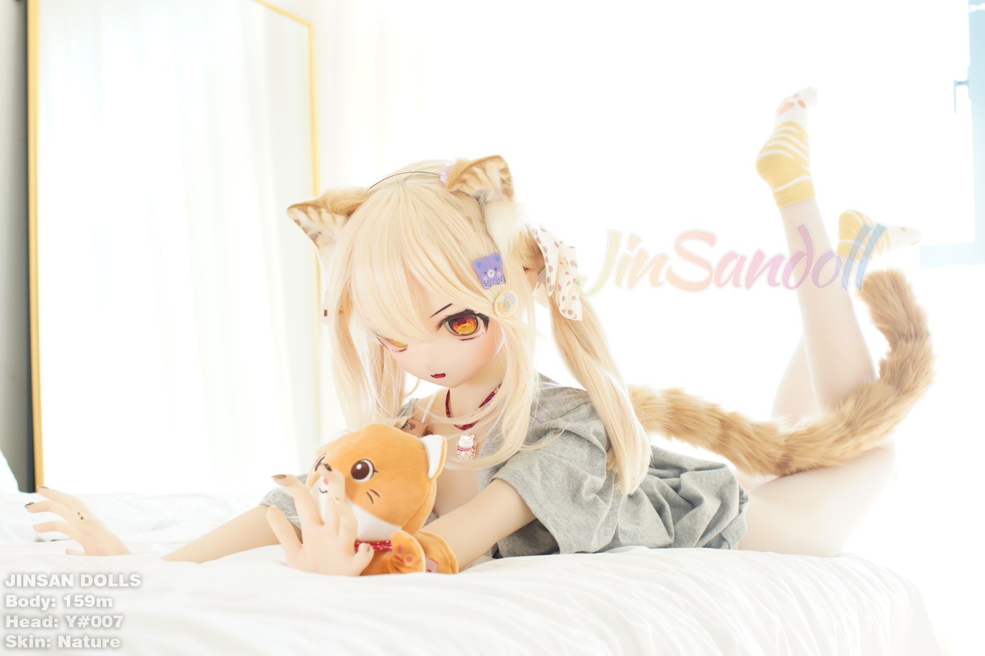 Picture of 5ft3/159cm B Cup PVC Head Cute AnimeTPE Sex Doll - Ayano