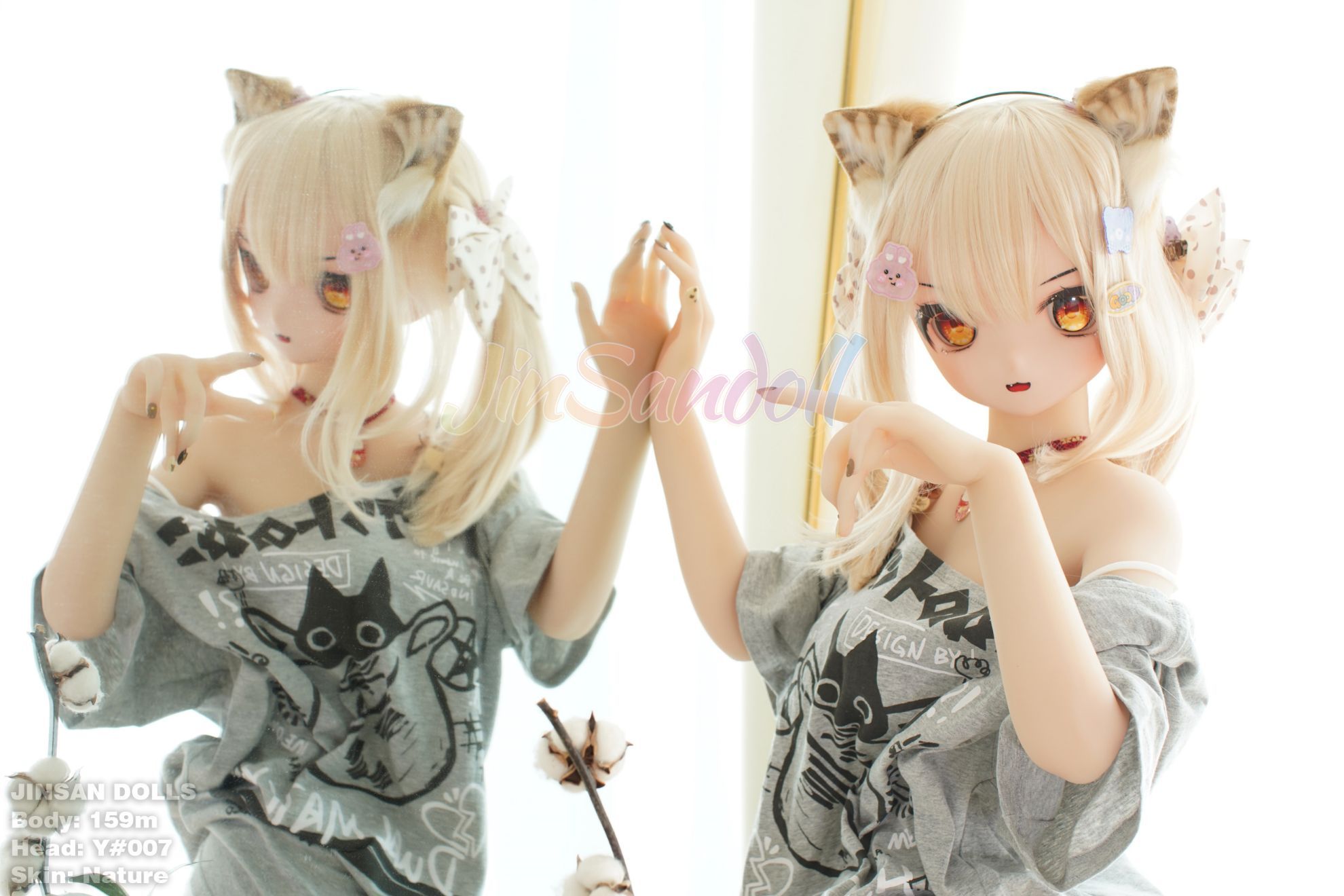 Picture of 5ft3/159cm B Cup PVC Head Cute AnimeTPE Sex Doll - Ayano