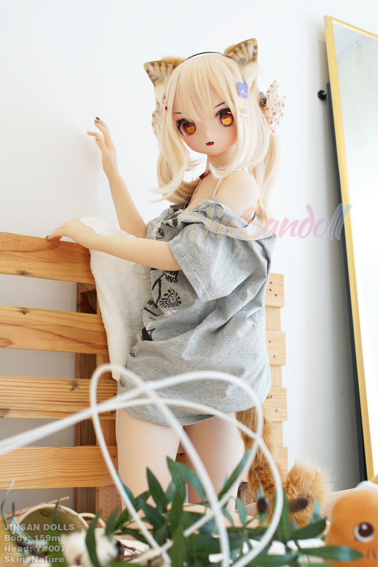 Picture of 5ft3/159cm B Cup PVC Head Cute AnimeTPE Sex Doll - Ayano