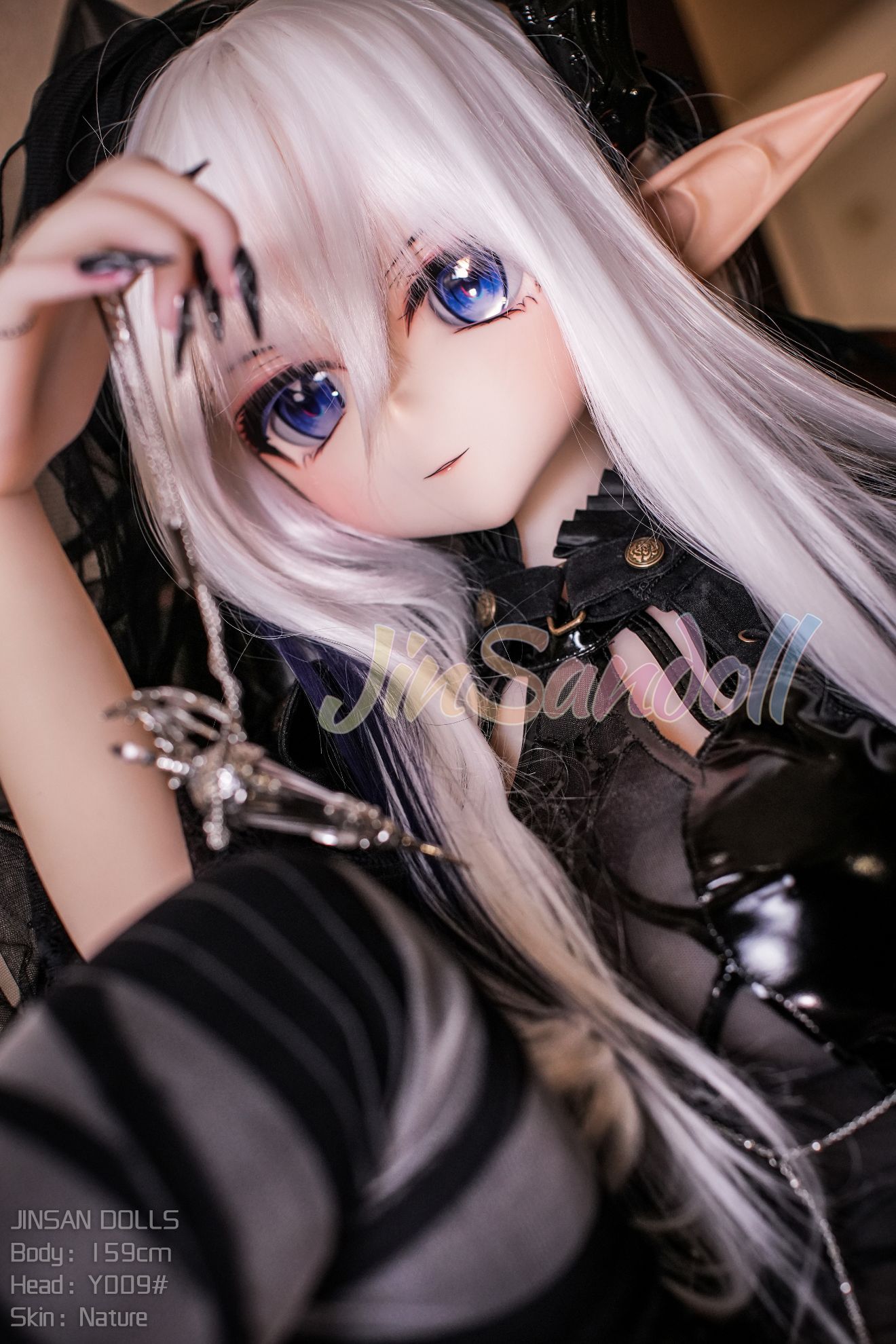 Picture of 5ft3/159cm B Cup PVC Head TPE Sex Doll - Elita