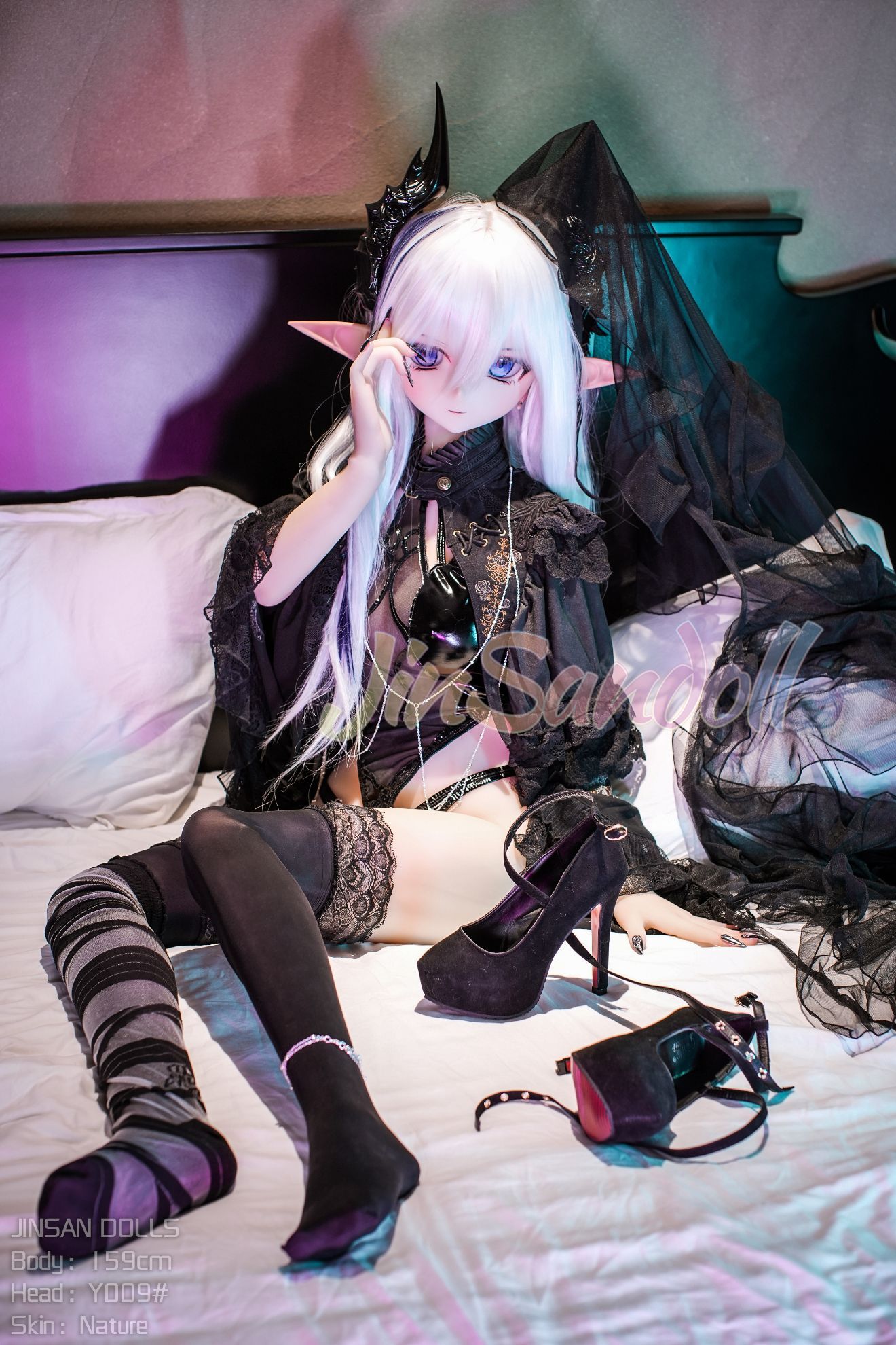 Picture of 5ft3/159cm B Cup PVC Head TPE Sex Doll - Elita
