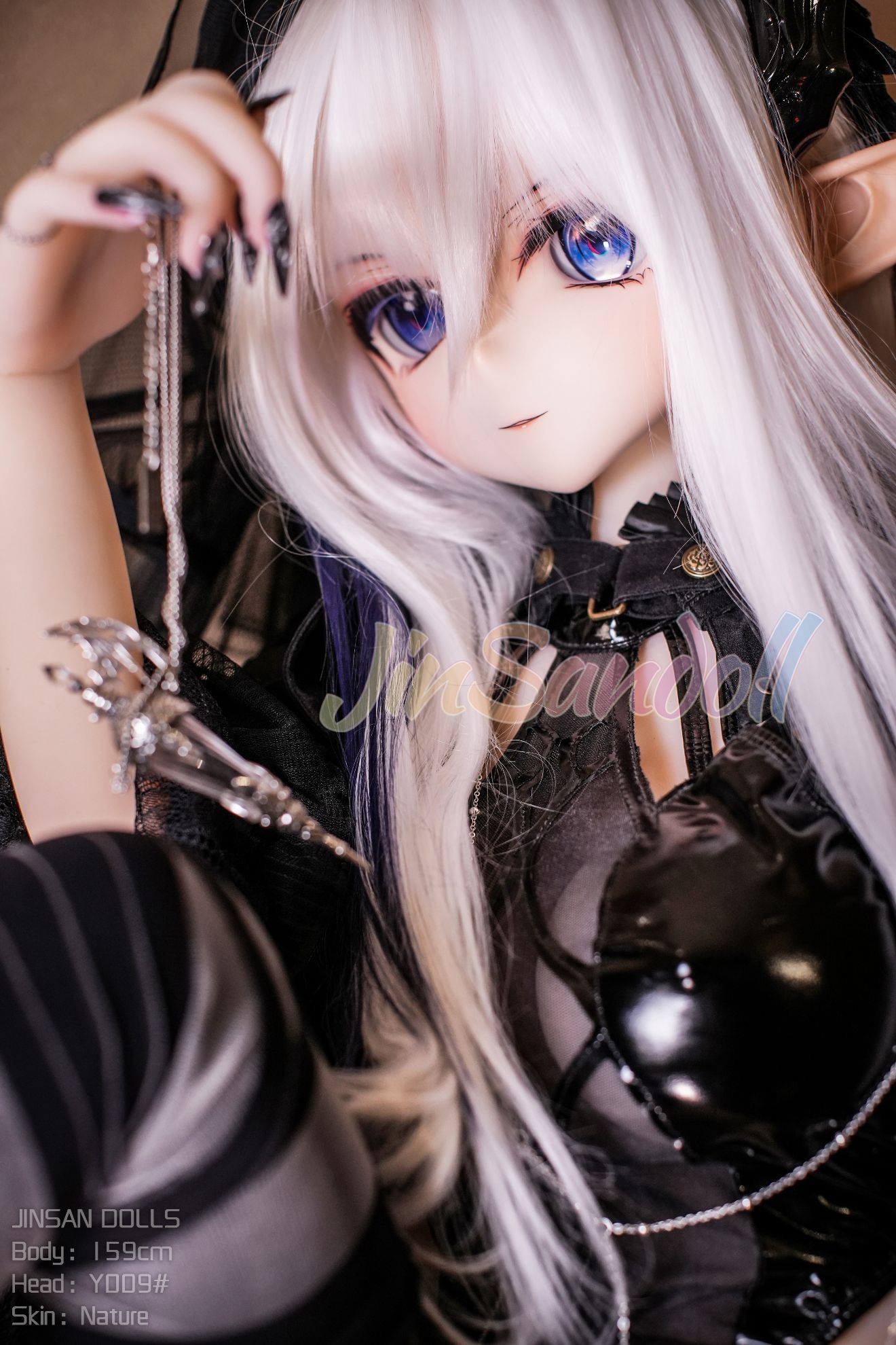 Picture of 5ft3/159cm B Cup PVC Head TPE Sex Doll - Elita