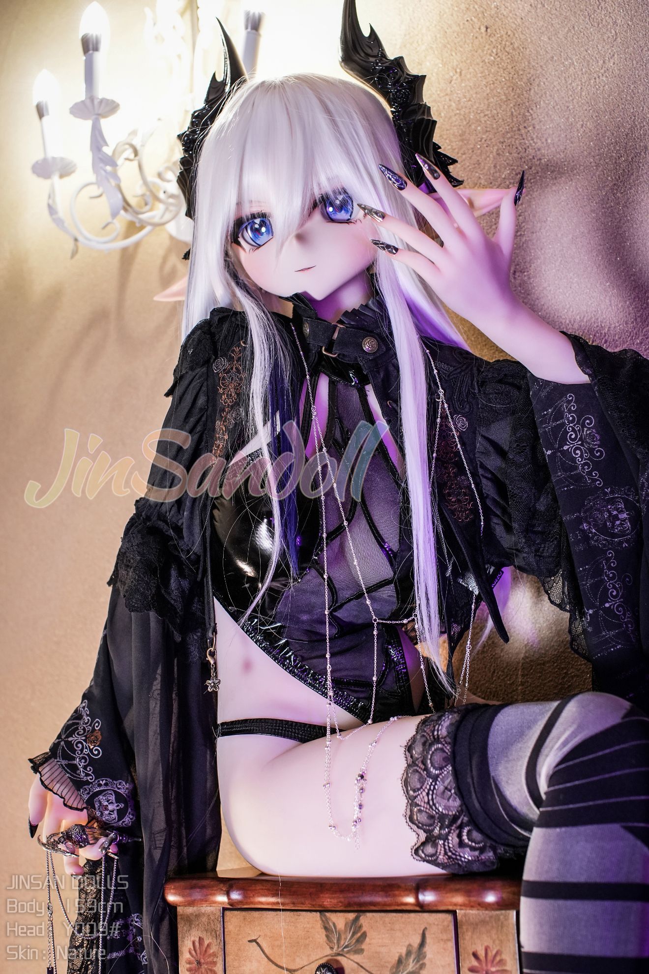 Picture of 5ft3/159cm B Cup PVC Head TPE Sex Doll - Elita