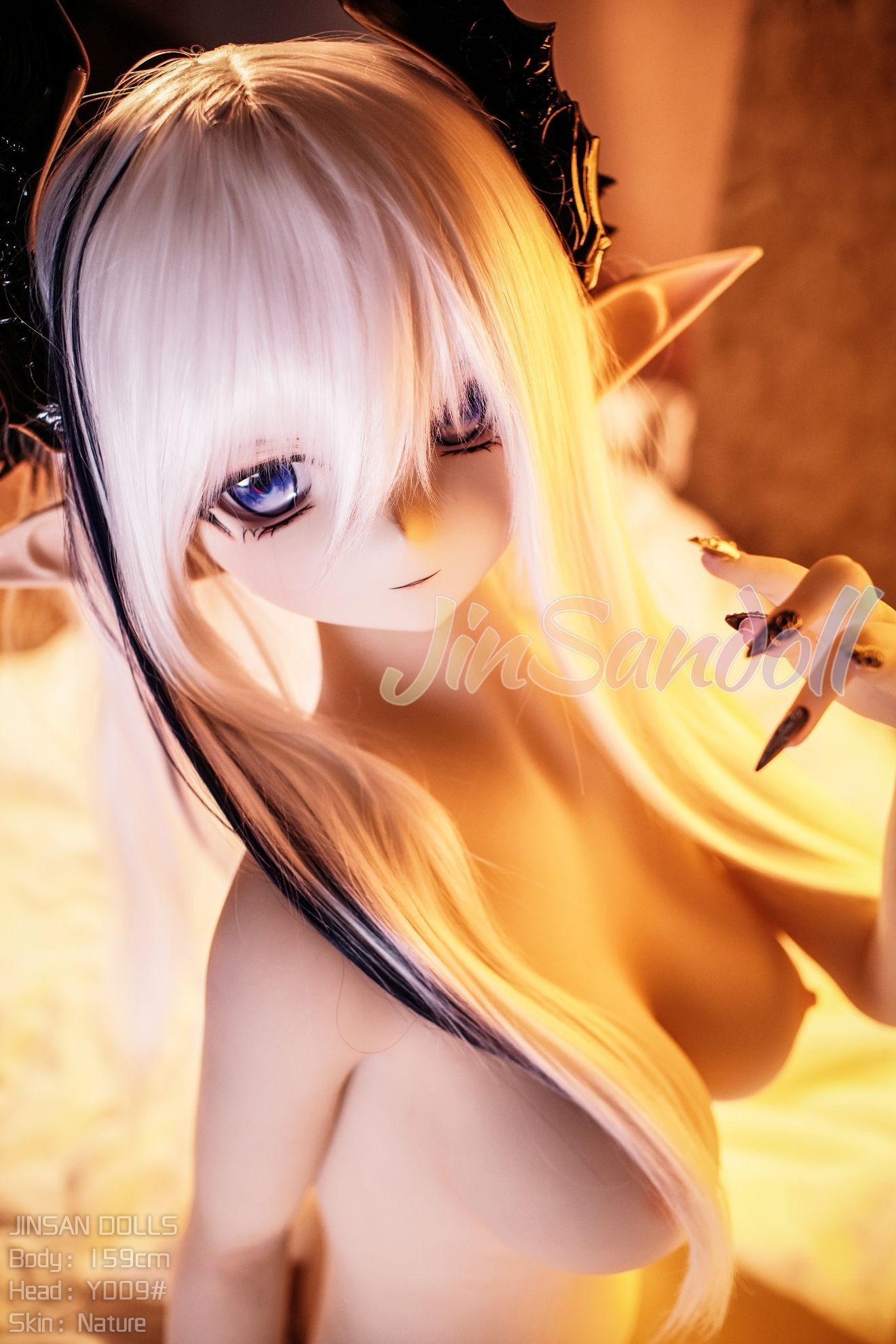 Picture of 5ft3/159cm B Cup PVC Head TPE Sex Doll - Elita