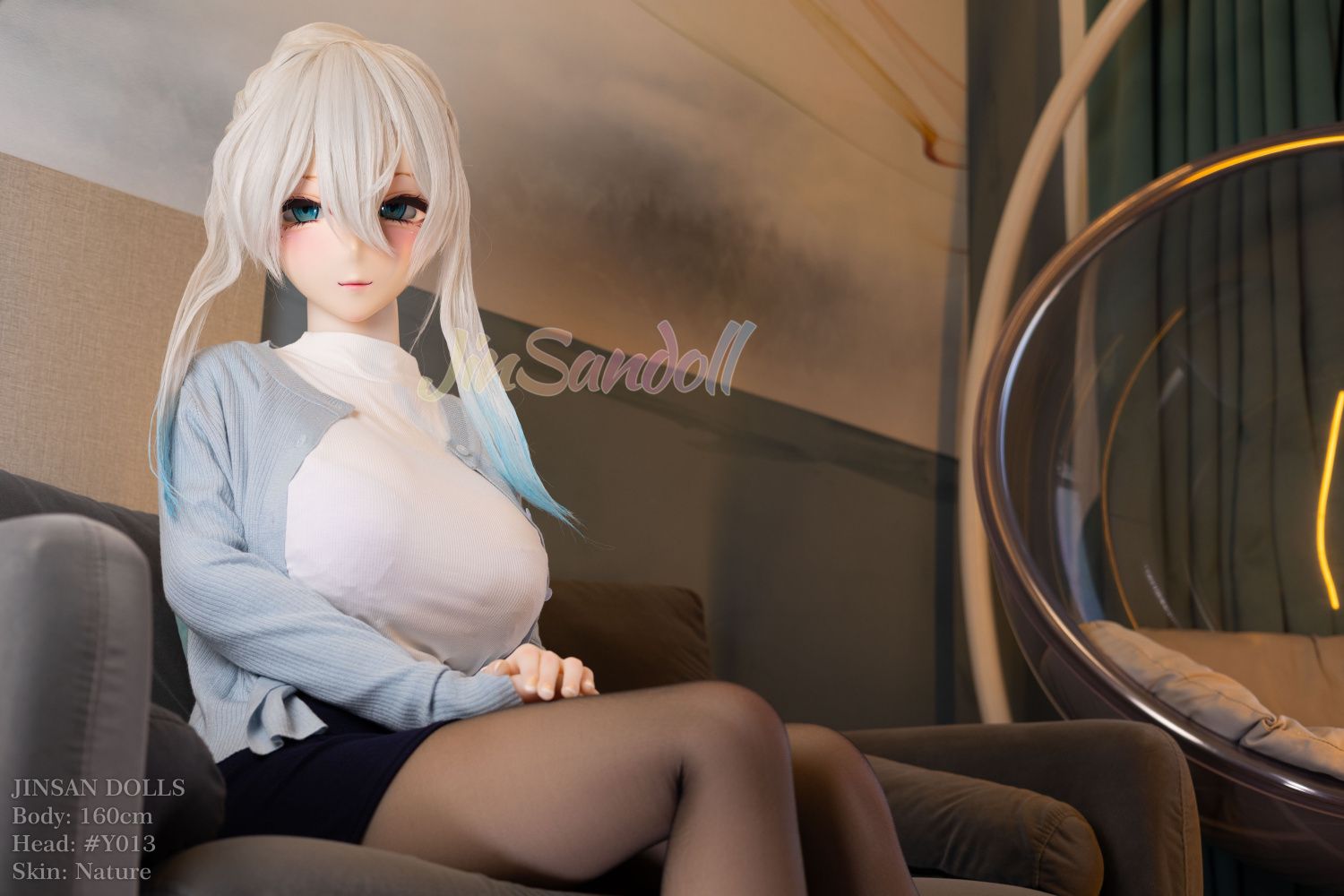 Picture of 5ft3/160cm H Cup PVC Head YukinoMifuyu TPE Sex Doll - Robin