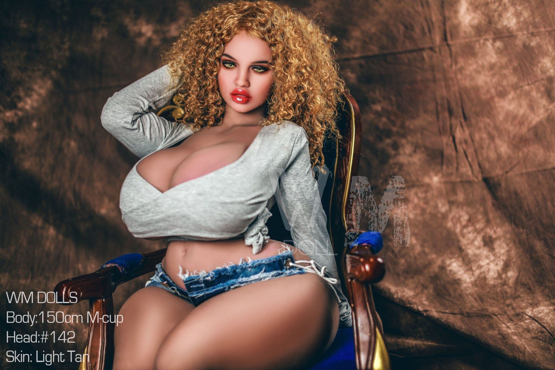 Picture of 4ft9/150cm M Cup TPE Sex Doll - Charlotte