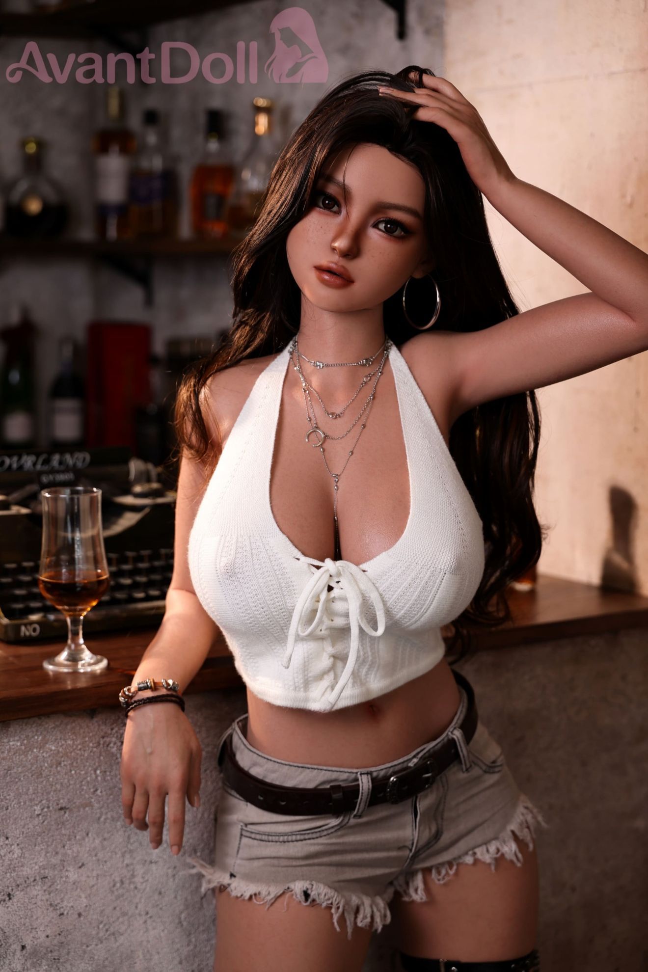 Picture of 157cm (5ft1) E Cup Ultra-Realistic Silicone Doll, Lifelike Skin Texture - Tania