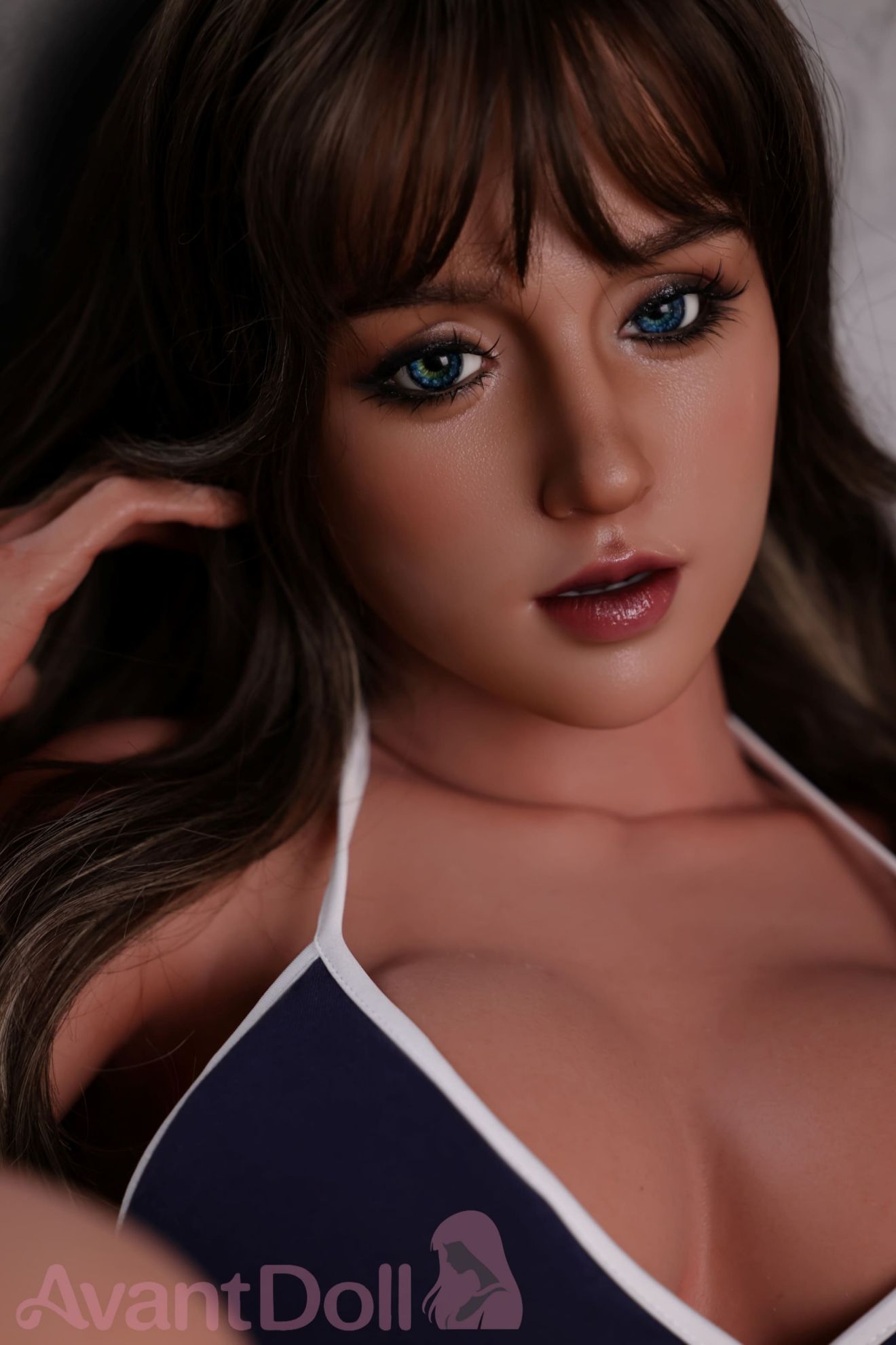 Picture of 165cm/5ft5 F Cup Realistic Skin Texture ROS Head Full Silicone Doll - Sophia(2)