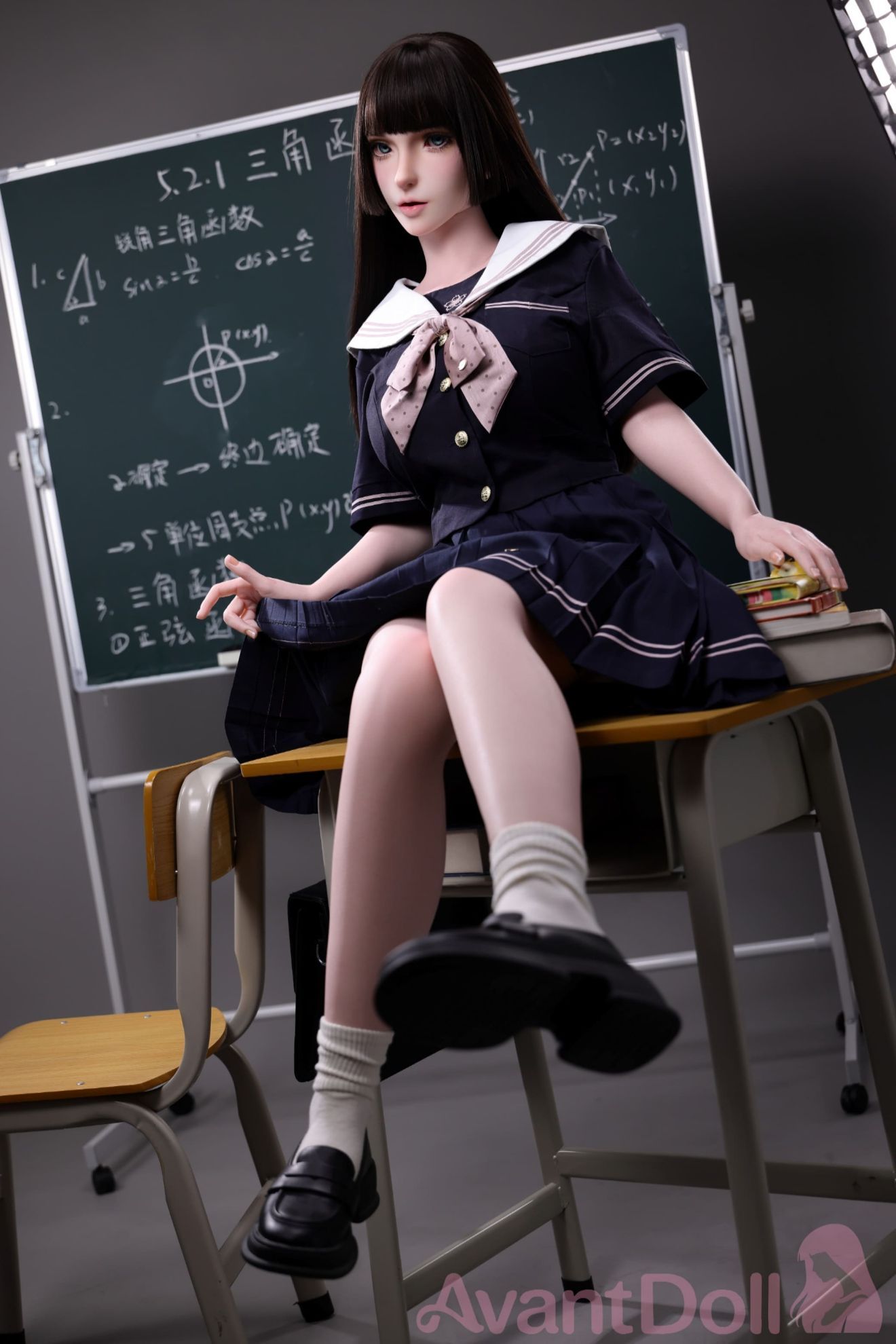 Picture of 157cm (5ft1) E Cup Ultra-Realistic Silicone Doll Lifelike Skin Texture - Rinko