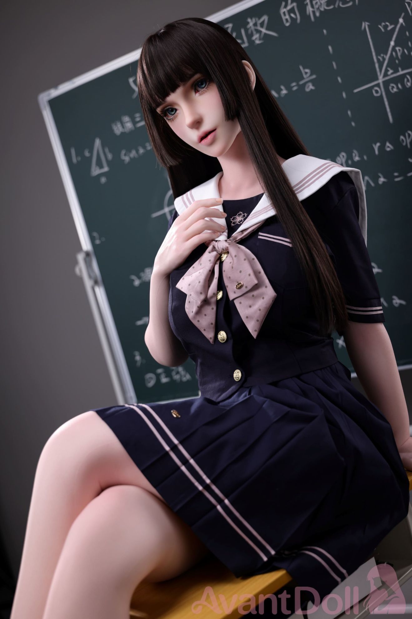Picture of 157cm (5ft1) E Cup Ultra-Realistic Silicone Doll Lifelike Skin Texture - Rinko