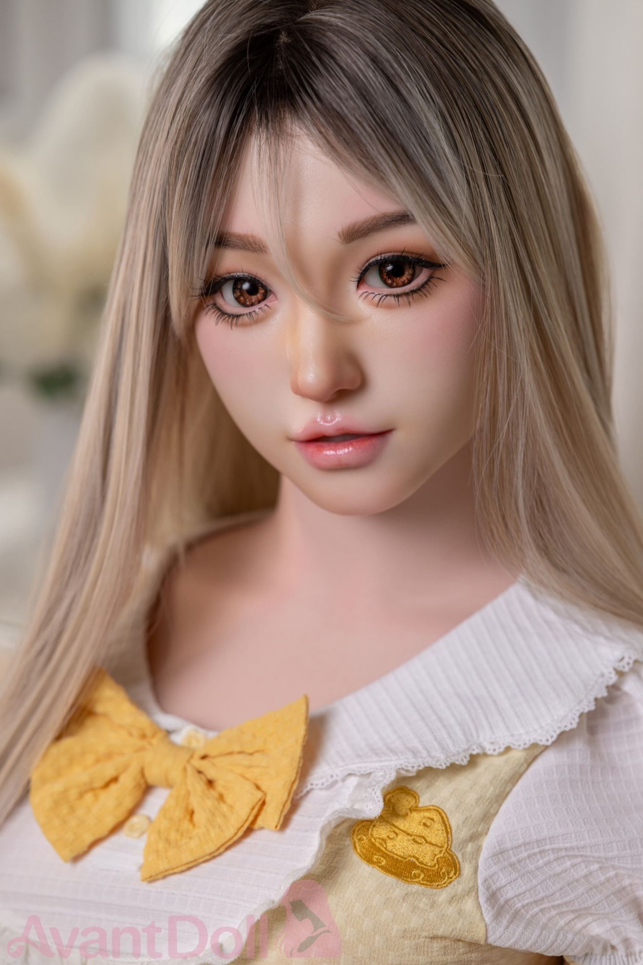 Picture of 165cm/5ft5 F Cup Realistic Skin Texture ROS Head Full Silicone Doll - Sue