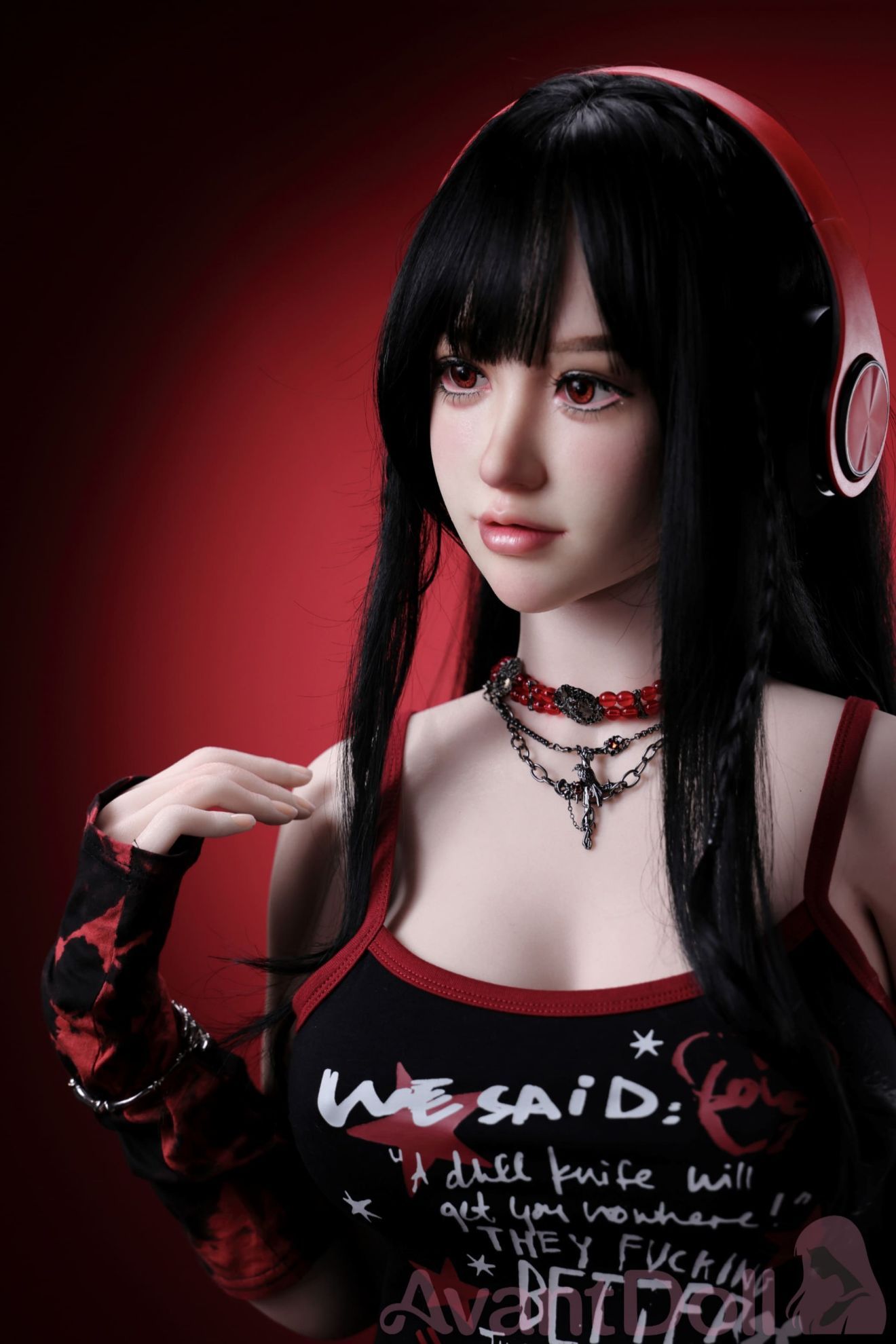 Picture of 165cm/5ft5 F Cup Realistic Skin Texture ROS Head Full Silicone Doll - Ayaka