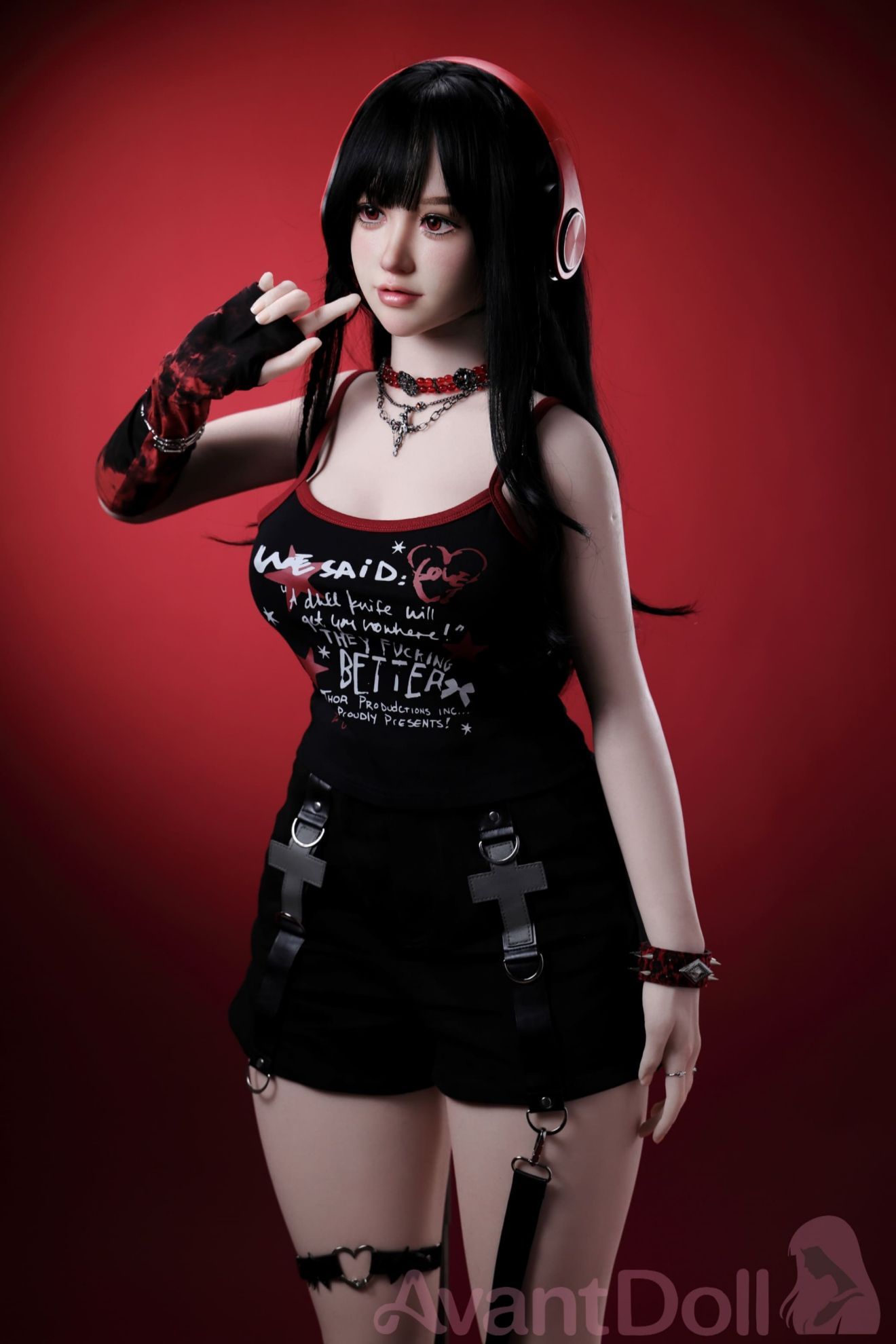 Picture of 165cm/5ft5 F Cup Realistic Skin Texture ROS Head Full Silicone Doll - Ayaka