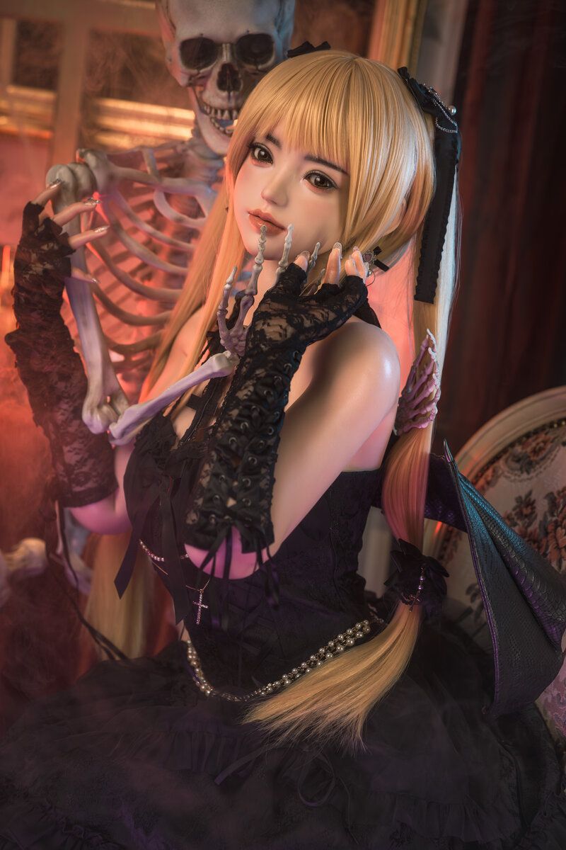 Picture of Fudoll 161cm (5.28ft) Life Size Japanese Blonde Silicone Sex Doll