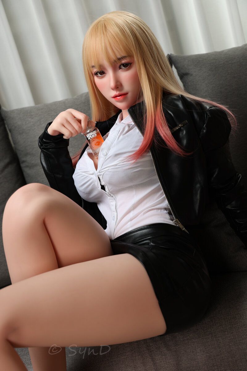 Picture of Fudoll 165cm (5.41ft) Big Boobs Blonde Silicone Sex Doll