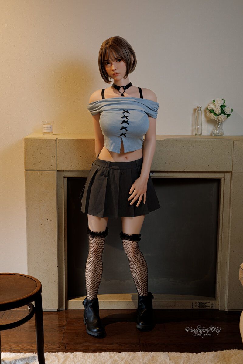 Picture of Fudoll 161cm (5.28ft) Asian Sex Doll Silicone with Gel Breasts