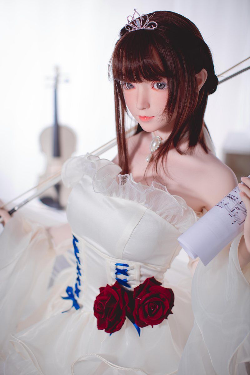 Picture of Fudoll 148cm (4.85ft) Japanese Silicone Mini Sex Doll J012