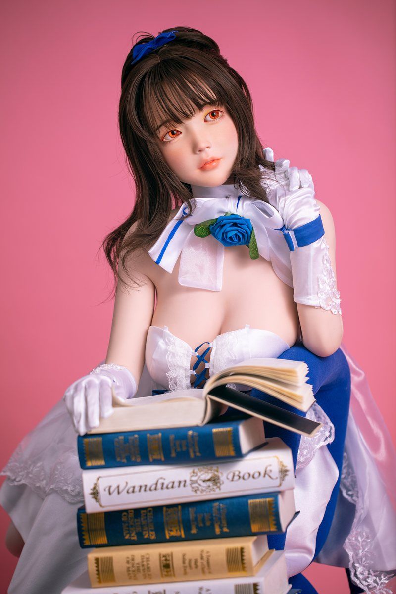 Picture of Fudoll Aijia 148cm (4.85ft) Korean Mini Sex Doll Silicone J009