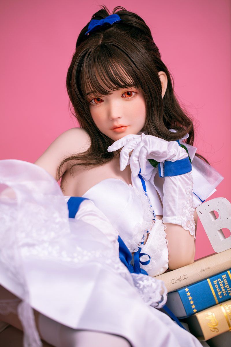 Picture of Fudoll Aijia 148cm (4.85ft) Korean Mini Sex Doll Silicone J009