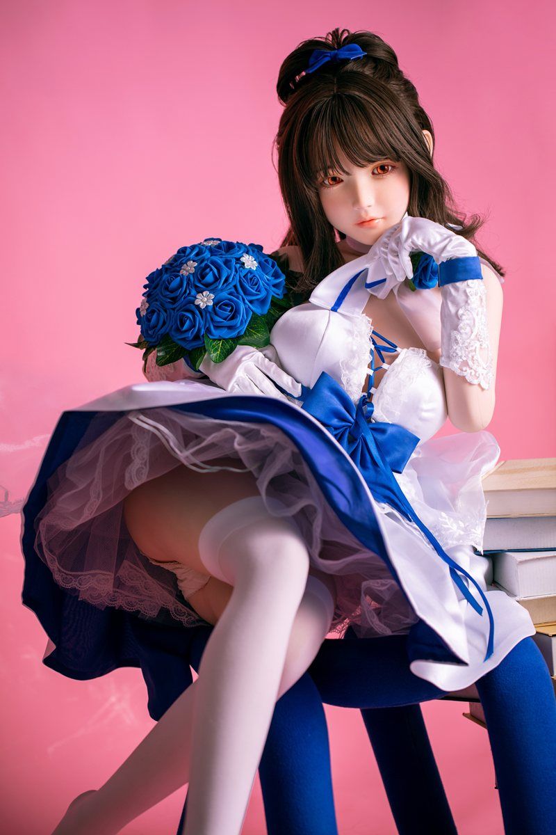 Picture of Fudoll Aijia 148cm (4.85ft) Korean Mini Sex Doll Silicone J009