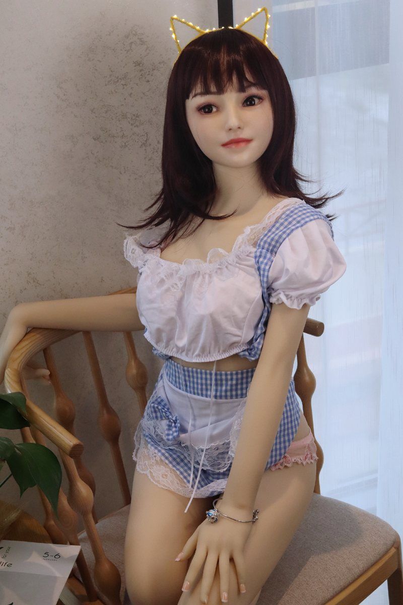 Picture of Fudoll 140cm (4.59ft) Silicone Young Tiny Sex Doll, J003