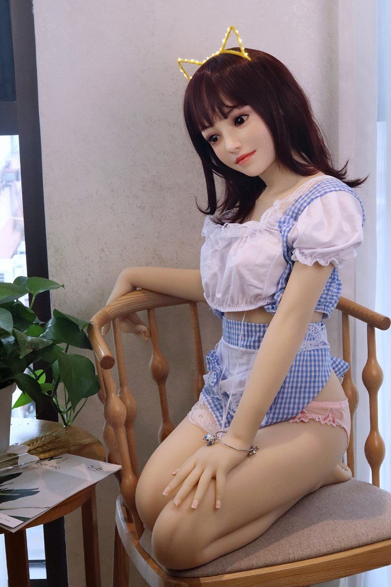 Picture of Fudoll 140cm (4.59ft) Silicone Young Tiny Sex Doll, J003