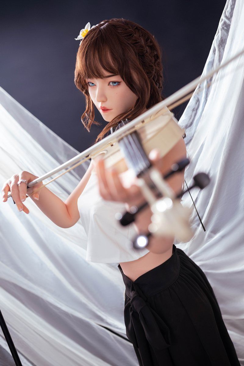Picture of Fudoll 158cm (5.18ft) Real Size Asian Sex Doll Silicone J020