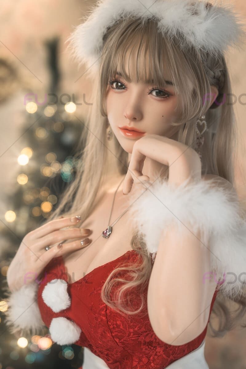 Picture of Fudoll Silicone Love doll 165cm (5.41ft) Full Size Sex Doll with Gel Boobs