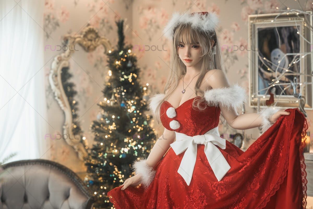 Picture of Fudoll Silicone Love doll 165cm (5.41ft) Full Size Sex Doll with Gel Boobs