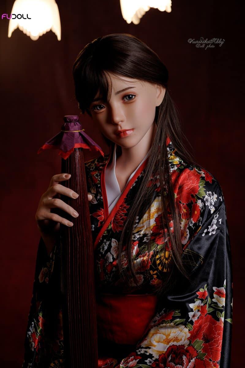 Picture of Fudoll Silicone Love doll 161cm (5.28ft) Japanese Sex Doll with Gel Breasts