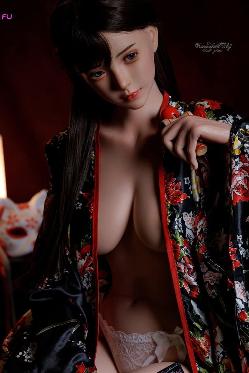 Picture of Fudoll Silicone Love doll 161cm (5.28ft) Japanese Sex Doll with Gel Breasts