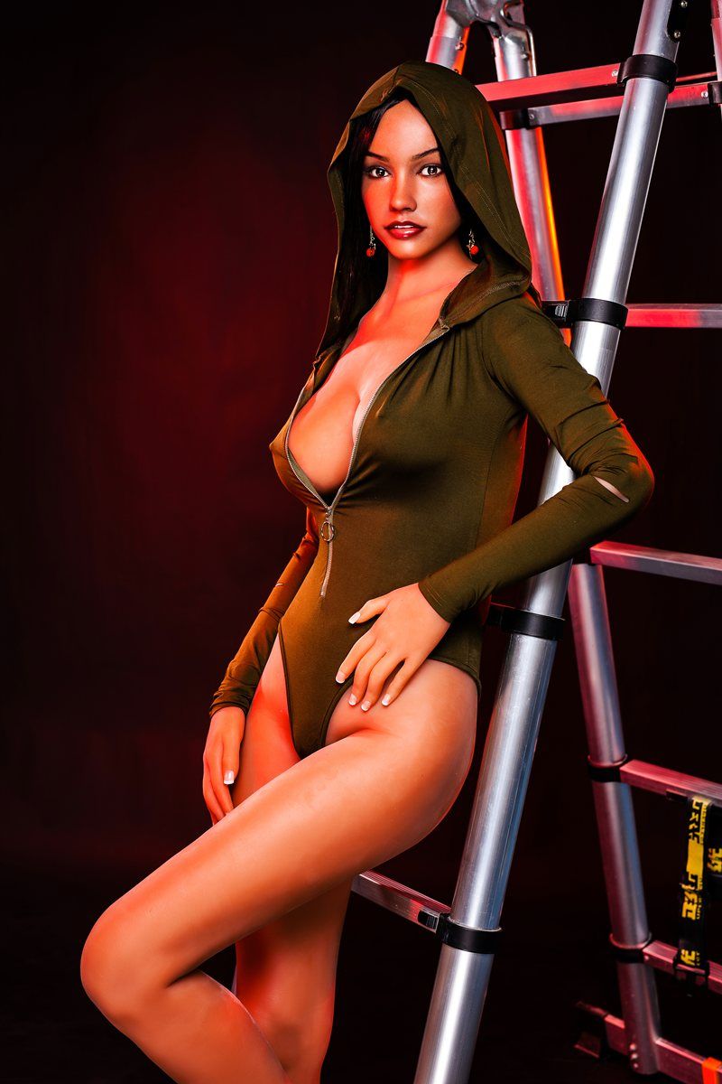 Picture of Fudoll Silicone Love doll 170cm (5.58ft) Hottie Life Size Sex Doll with Gel Breasts, J005