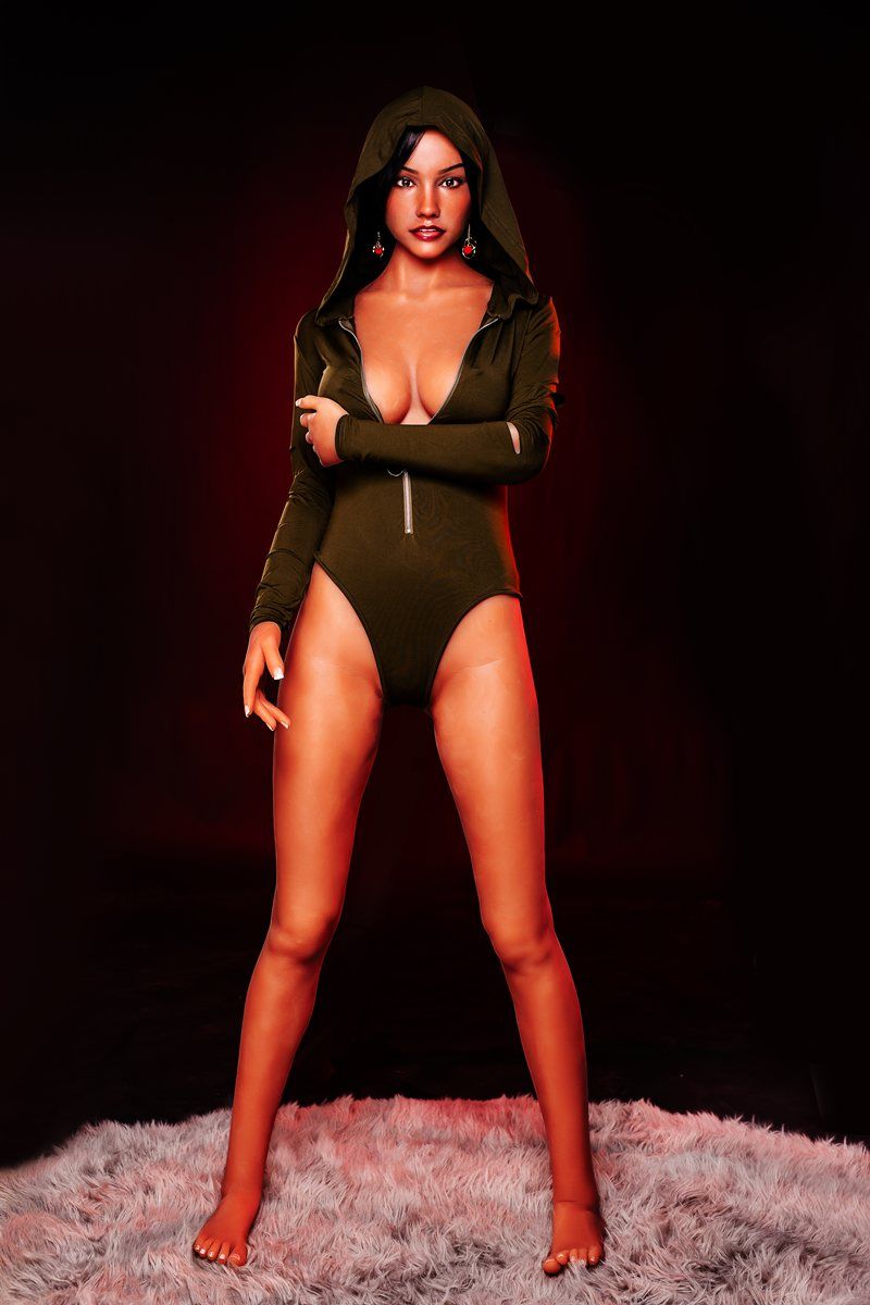 Picture of Fudoll Silicone Love doll 170cm (5.58ft) Hottie Life Size Sex Doll with Gel Breasts, J005
