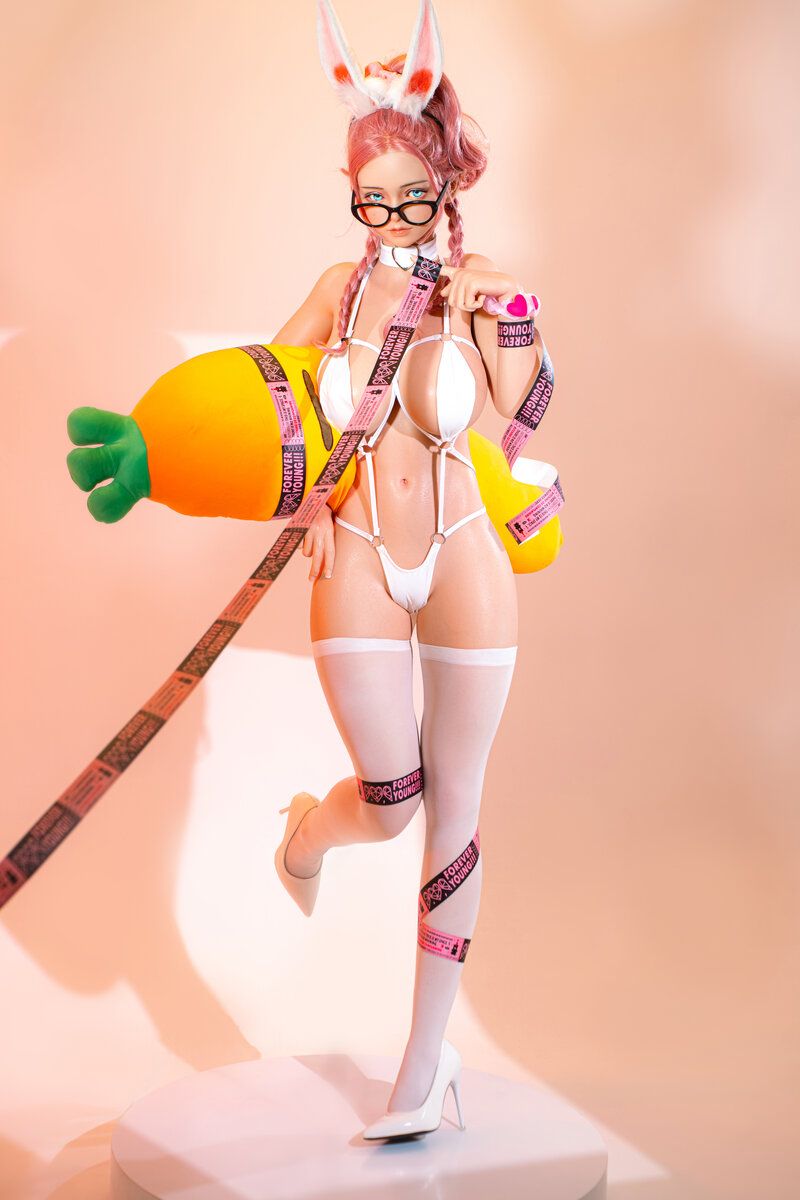Picture of Fudoll Silicone Love doll 157cm (5.15ft) Realistic BBW Sex Doll, Real Skin Texture Upgraded, Naixi