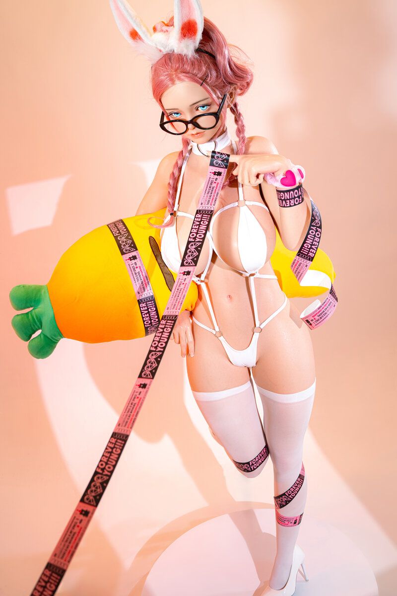 Picture of Fudoll Silicone Love doll 157cm (5.15ft) Realistic BBW Sex Doll, Real Skin Texture Upgraded, Naixi