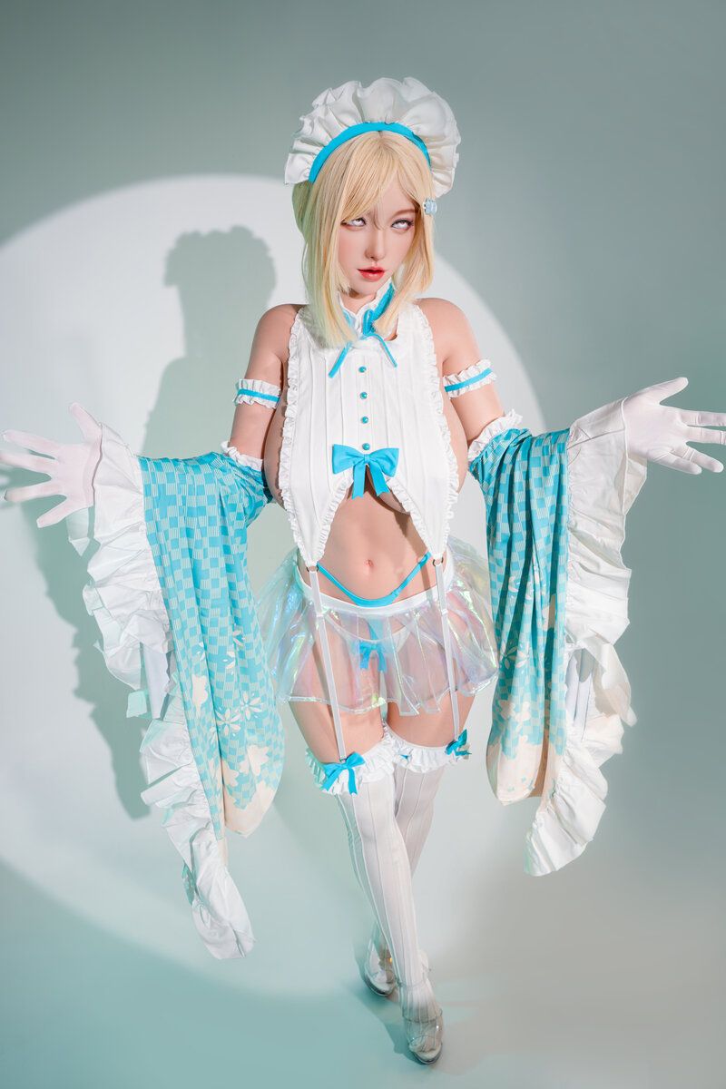 Picture of Fudoll Silicone Love doll 157cm (5.15ft) Japanese Sex Doll with Gel Breast, Real Skin Texture, Xiaobei