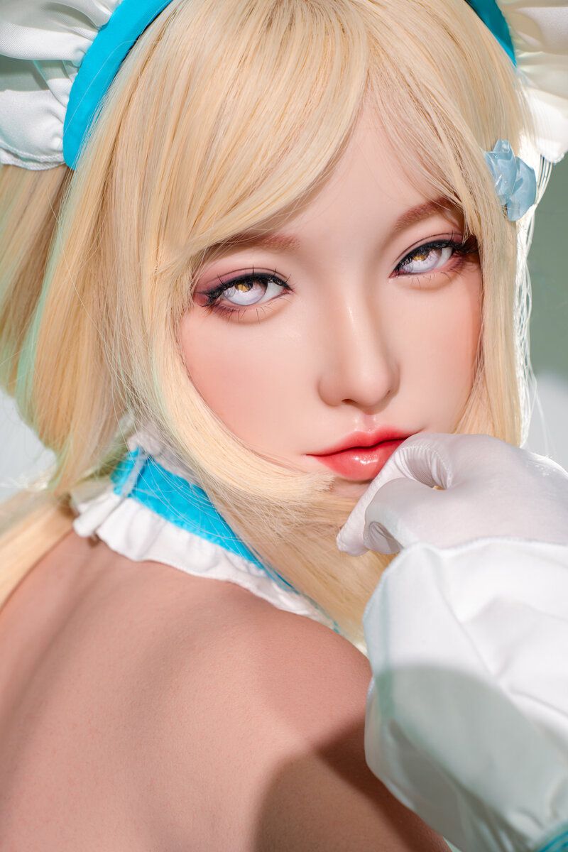 Picture of Fudoll Silicone Love doll 157cm (5.15ft) Japanese Sex Doll with Gel Breast, Real Skin Texture, Xiaobei