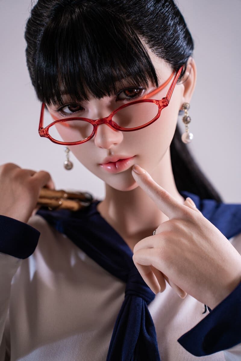 Picture of Fudoll 165cm (5.41ft) Realistic Asian BBW Sex Doll for Man, Real Skin Texture Zhang Yinxi