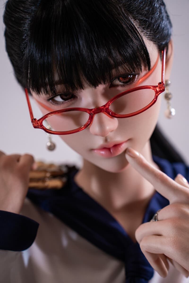 Picture of Fudoll 165cm (5.41ft) Realistic Asian BBW Sex Doll for Man, Real Skin Texture Zhang Yinxi