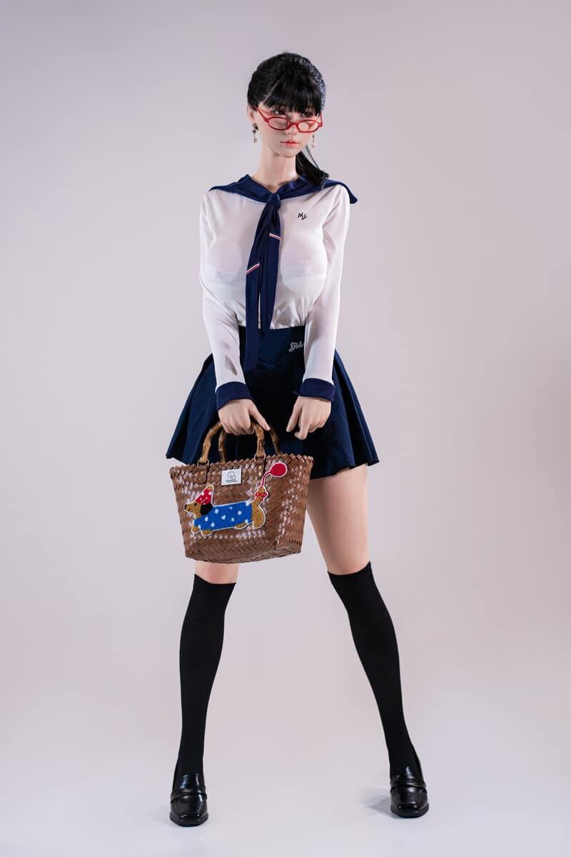Picture of Fudoll 165cm (5.41ft) Realistic Asian BBW Sex Doll for Man, Real Skin Texture Zhang Yinxi